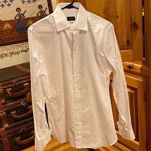 Slim Fit Ermenegildo Zegna Dress Shirt (Size: 15-38/Small)